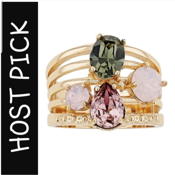 Swarovski Brilliance MultiStone Ring NWT - Picture 10 of 10